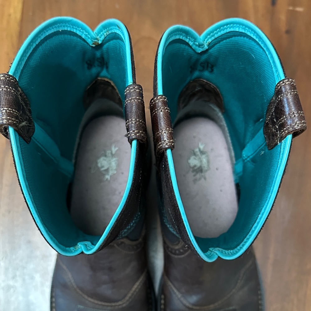 Ariat Fatbaby Haritage Cowboy Boots - Picture 4 of 8